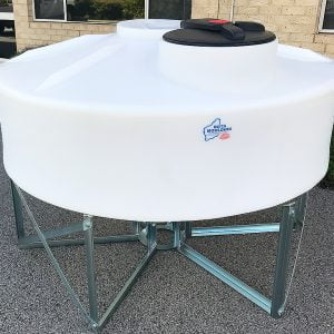 1500L Cone Bottom Tank -1800mm Dia